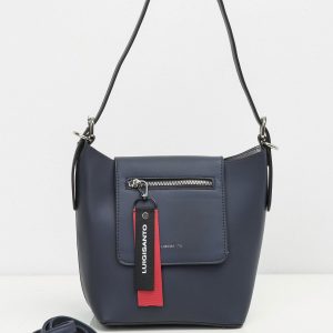 Navy blue flip bag