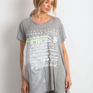 Grey tunic Delicate