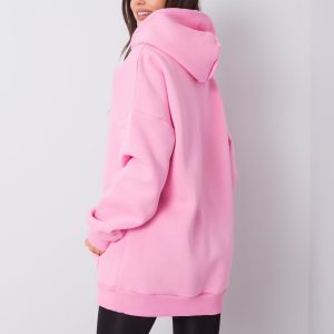 Pink kangaroo sweatshirt Courtney RUE PARIS