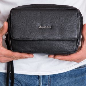 Black Men's Hand Bag