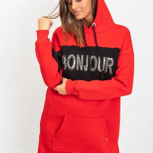 Red and black Bonjour dress