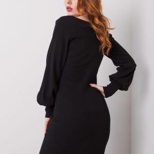 Black cotton dress Alvine RUE PARIS