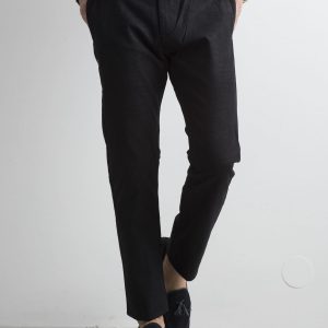 Black men's pants regular