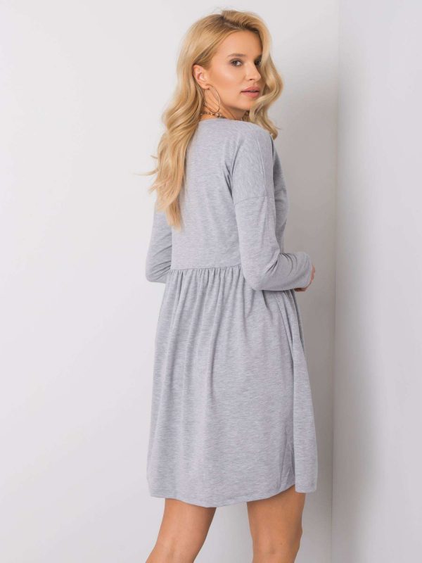 Grey melange dress by Brooke RUE PARIS