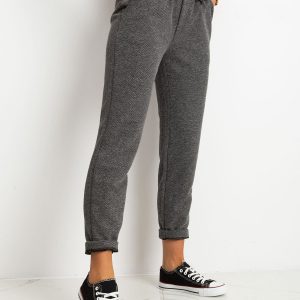 RUE PARIS Grey Prime pants