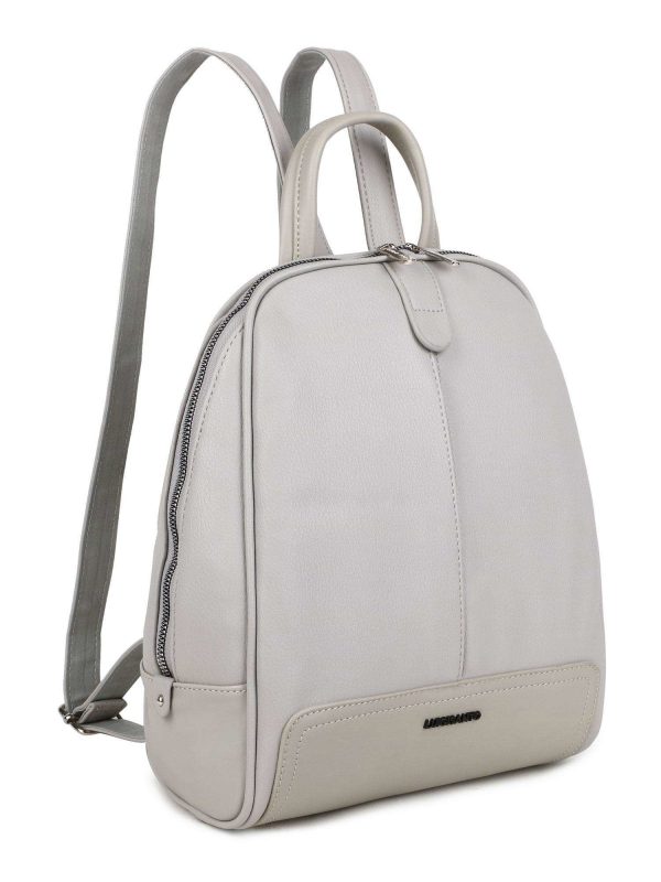 Grey women's backpack LUIGISANTO