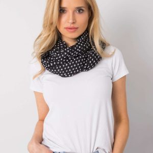 Black heart scarf