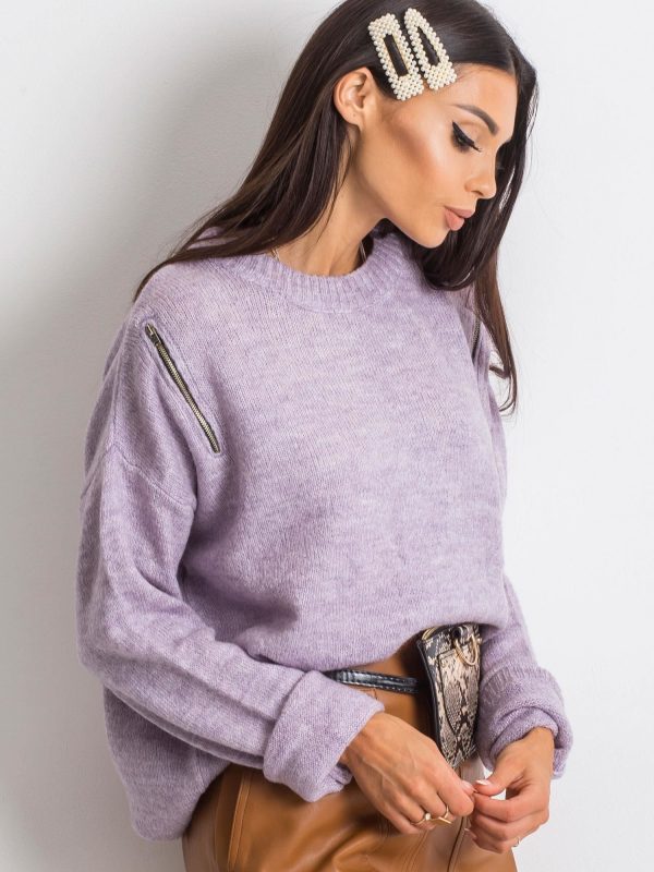 RUE PARIS Purple Sweater Sound