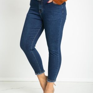 Blue plus size jeans Paloma