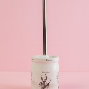 Ecru toilet brush