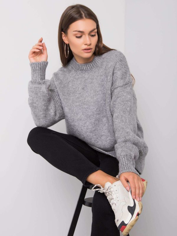 Grey sweater Amira RUE PARIS