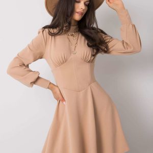 Beige dress Editta RUE PARIS