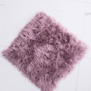 Purple Fur Rug