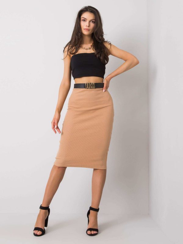 Beige skirt Jammie RUE PARIS