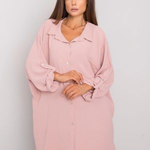 Dirty pink oversized dress Elaria