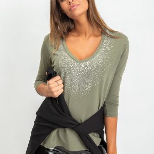 Khaki blouse Ivy