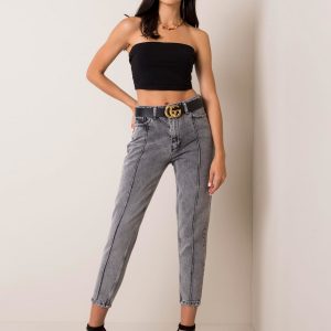 Dark grey trousers Cornelia RUE PARIS