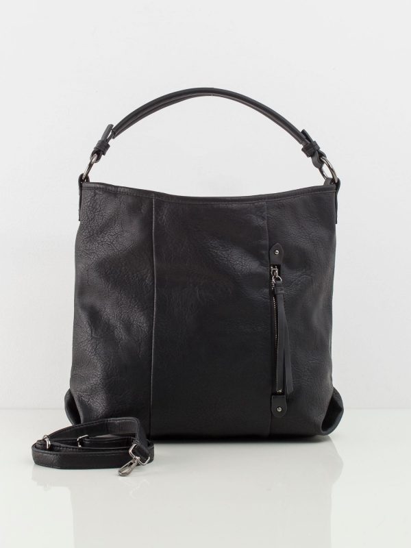 Black Eco Leather Bag