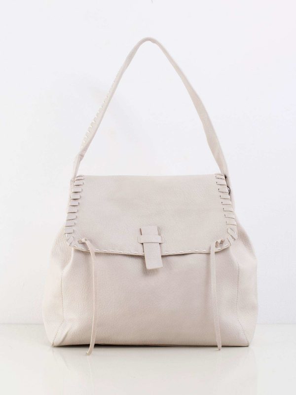 Light Beige Soft Flip Bag