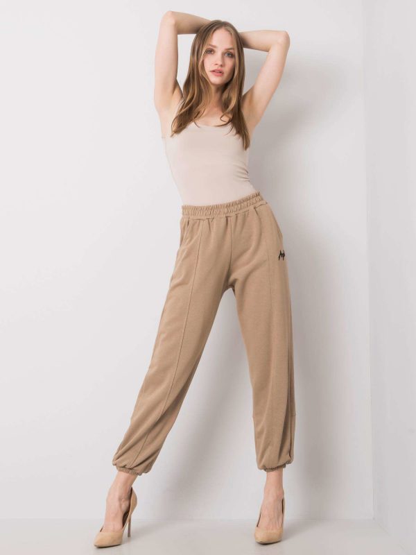 Dark beige Richelle sweatpants