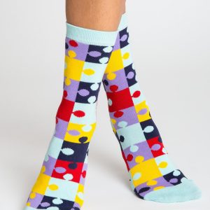 Mint Printed Ladies Socks