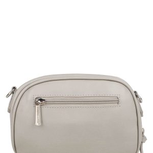 Grey bag with detachable strap LUIGISANTO