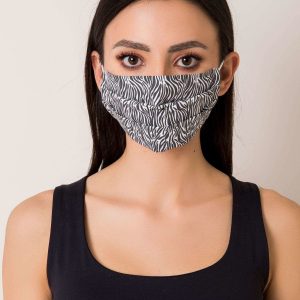 White and black reuse mask