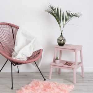 Pink Fur Rug