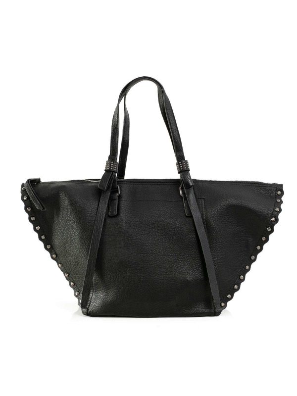 Black Women's Bag with studs