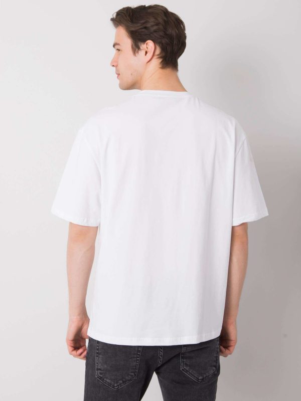 White T-shirt for men with the inscription LIWALI