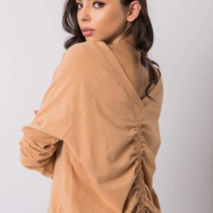 Camel blouse Gabriella RUE PARIS