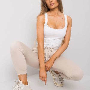 Beige sweatpants for women Shaila