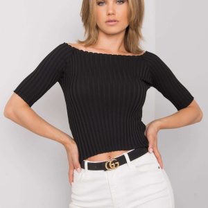 Denali black casual blouse