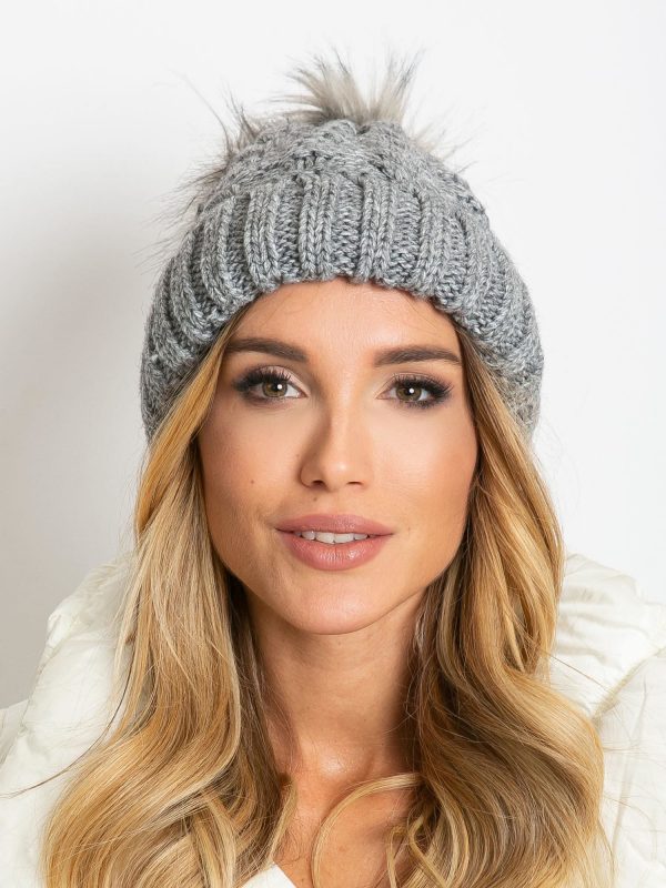 Grey Winter Hat