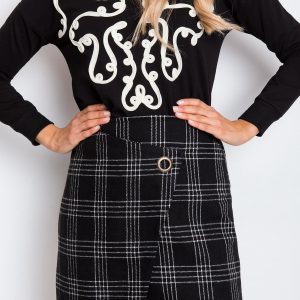 RUE PARIS Jaime Black Skirt