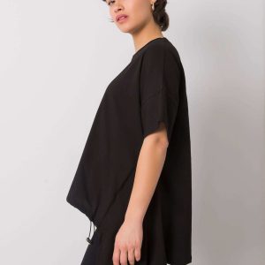 Black t-shirt Alena RUE PARIS