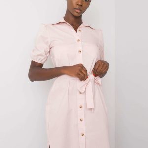 Yuval Pale Pink Cartoon Dress