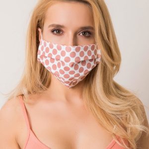 White-pink reuse mask