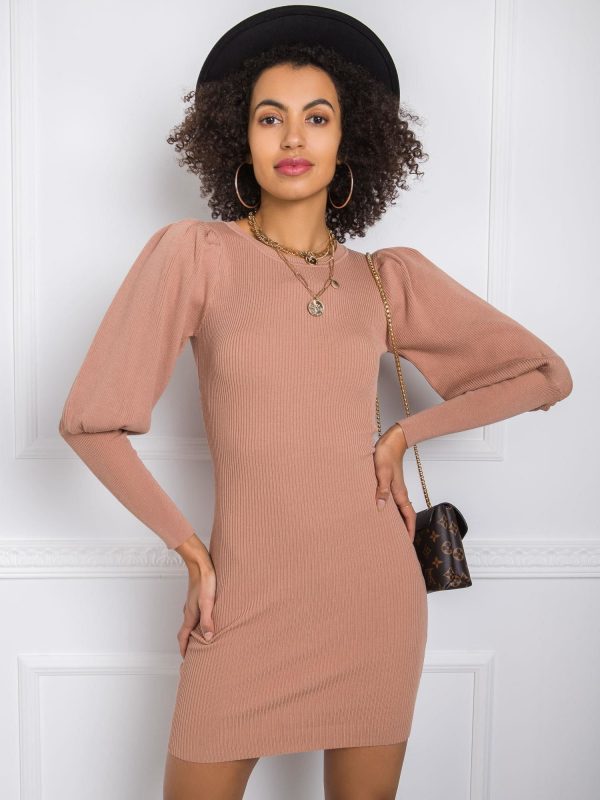 Light brown dress Aleanor