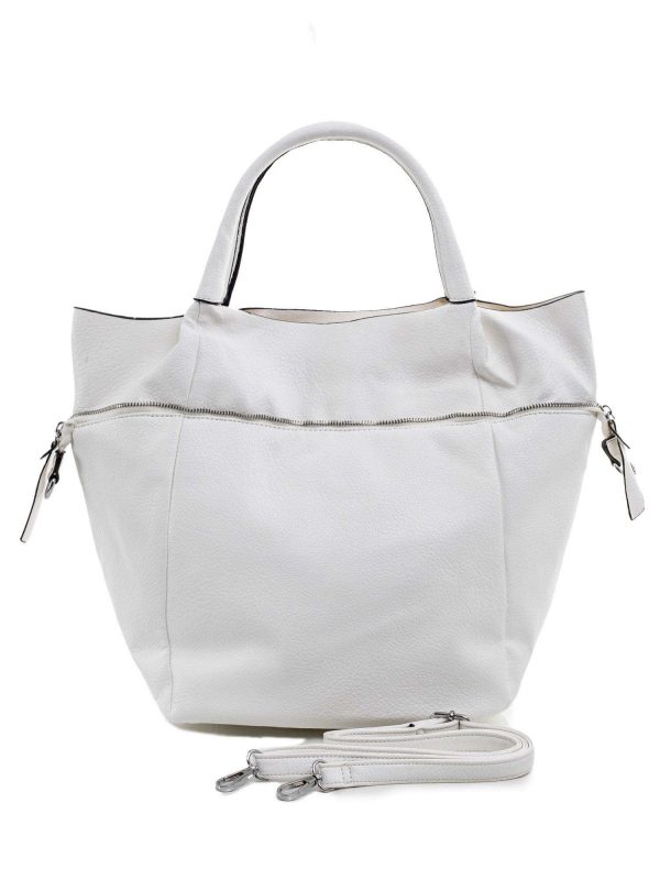 White Shopper Bag