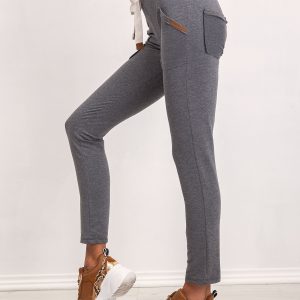 Dark Grey Pixel Trousers