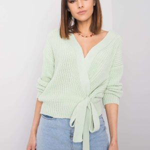 Light green sweater Daisy RUE PARIS