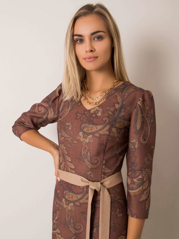 Brown Stacey dress