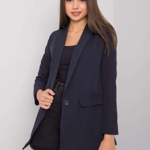 Navy blue jacket for women Ophelie OCH BELLA