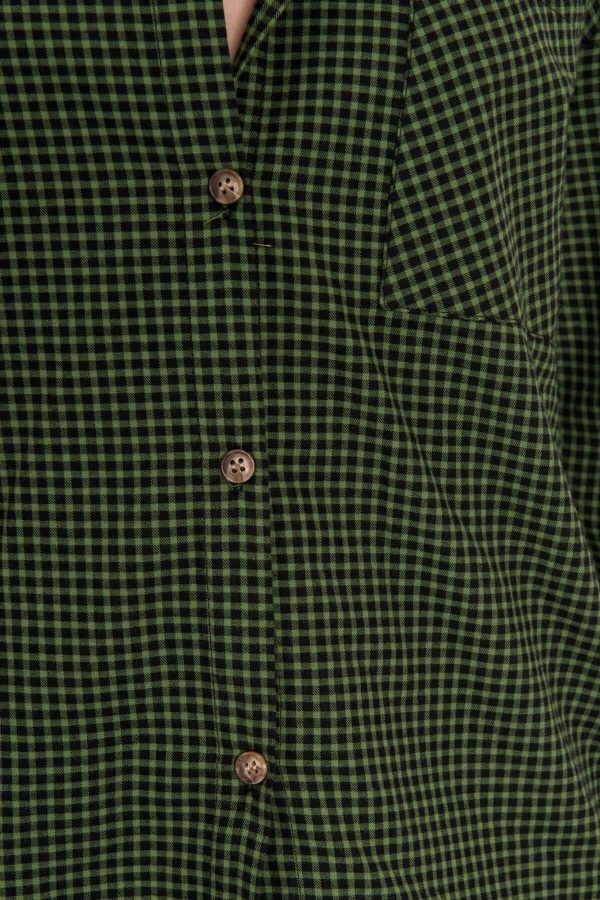 Dark Green Plaid Shirt BSL