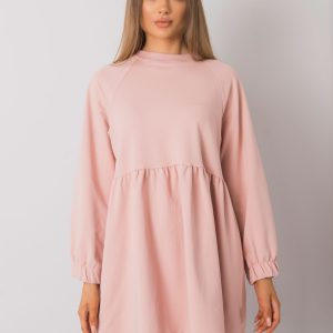 Bellevue Dirty Pink Long Sleeve Dress