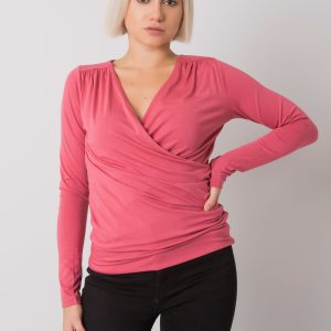 Alicante Dirty Pink Long Sleeve Blouse