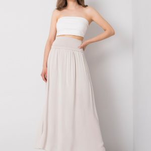 Beige maxi skirt Clarence OCH BELLA