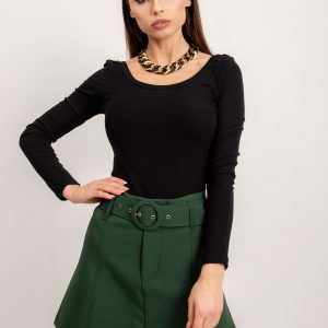 BSL Dark green skirt with belt