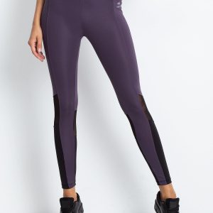 TOMMY LIFE Purple Sports Leggings